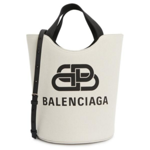 Túi Balenciaga Wave Tote M Natural 'Black' 599332-2HH13-9360
