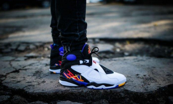 Giày Nike Air Jordan 8 'Three-Peat' 305381-142 - Ảnh 3