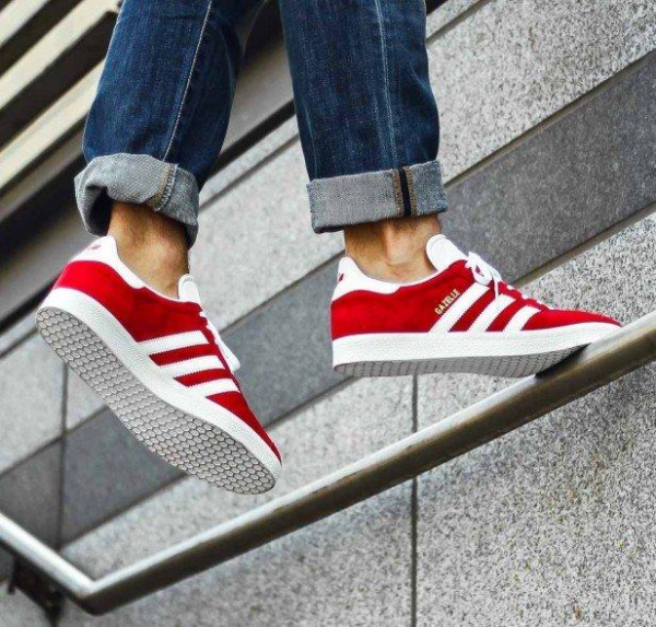 Giày Adidas Gazelle 'Scarlet' S76228 - Ảnh 6