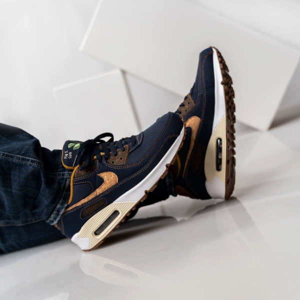 Giày Nike Air Max 90 ‘Cork Obsidian’ DD0385-400 - Ảnh 2
