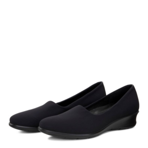 Giay Ecco Felicia Stretch Slip On Shoes Black 217043-51052