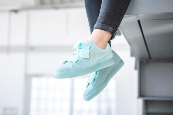 Giày Puma Suede Heart Reset Wmns 'Aruba Blue' 363229-01 - Ảnh 6