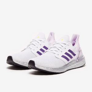 Alternative view of Giày Adidas Wmns UltraBoost 20 'White Purple Tint' FX8277