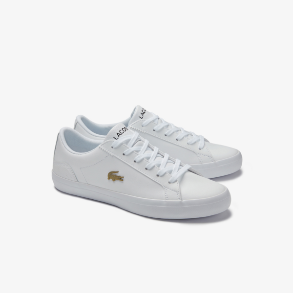 Giày Lacoste Lerond 2 CFA Leather White 740CFA0003-21G - Ảnh 6