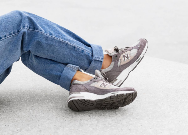 Giày New Balance Wmns 991 'Pink Grey' W991LGS - Ảnh 2