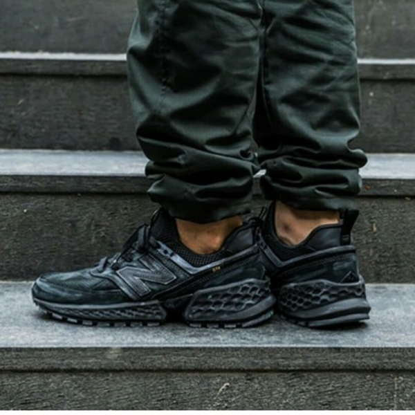 Giày New Balance 574v2 Sport 'Vintage Black' MS574VA - Ảnh 2