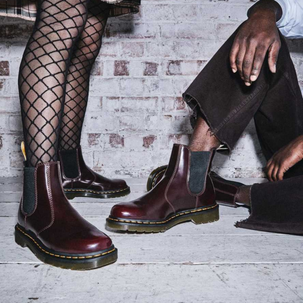 Giày Dr. Martens  2976 Chelsea Boots 'Cherry Red' 21802600 - Ảnh 2