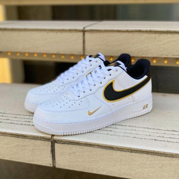 Giày Nike Air Force 1 '07 LV8 'White Metallic Gold' DA8481-100 - Ảnh 4