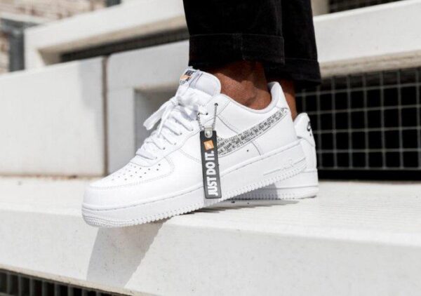 Giày Nike Air Force 1 LV8 White 'Just Do it' BQ5361-100 - Ảnh 2