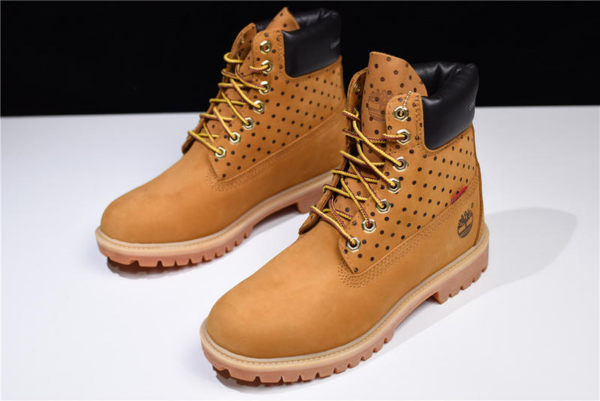 Giày Timberland Comme des Garçons x Supreme x 6 Inch 'Wheat' TB0A14MC - Ảnh 2