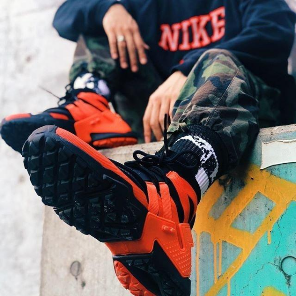 Giày Nike Air Huarache Gripp 'Team Orange' AO1730-001 - Ảnh 2