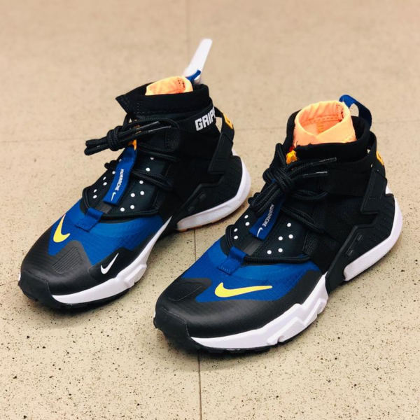 Giày Nike Air Huarache Gripp 'Black Indigo' AO1730-006 - Ảnh 5
