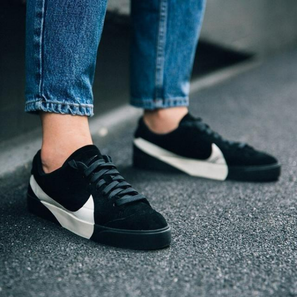 Giày Nike Wmns Blazer City Low LX 'Black' AV2253-001 - Ảnh 4