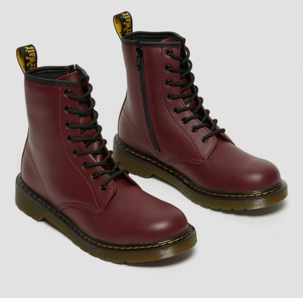Giày Dr.Martens Youth 1460 Softy T Leather Lace Up 'Red' 21975600 - Ảnh 2