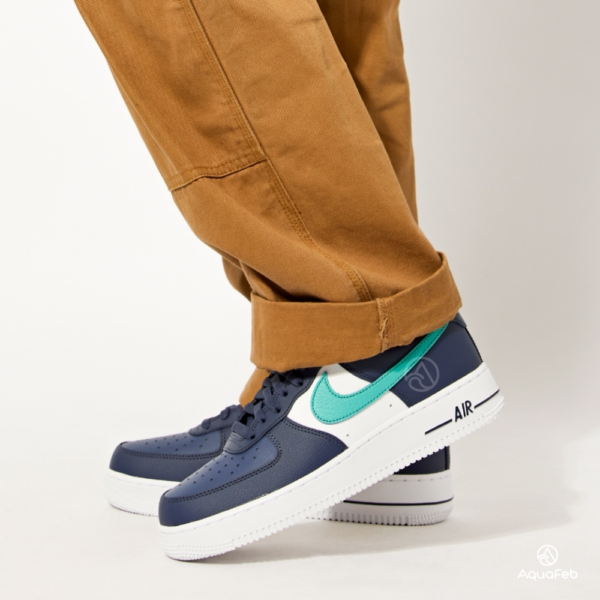 Giày Nike Air Force 1 Low EMB 'Thunder Blue' DM0109-400 - Ảnh 2