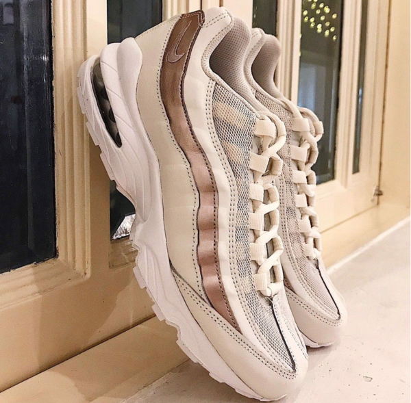 Giày Nike Air Max 95 LE GS 'Bone' 310830-015 - Ảnh 4