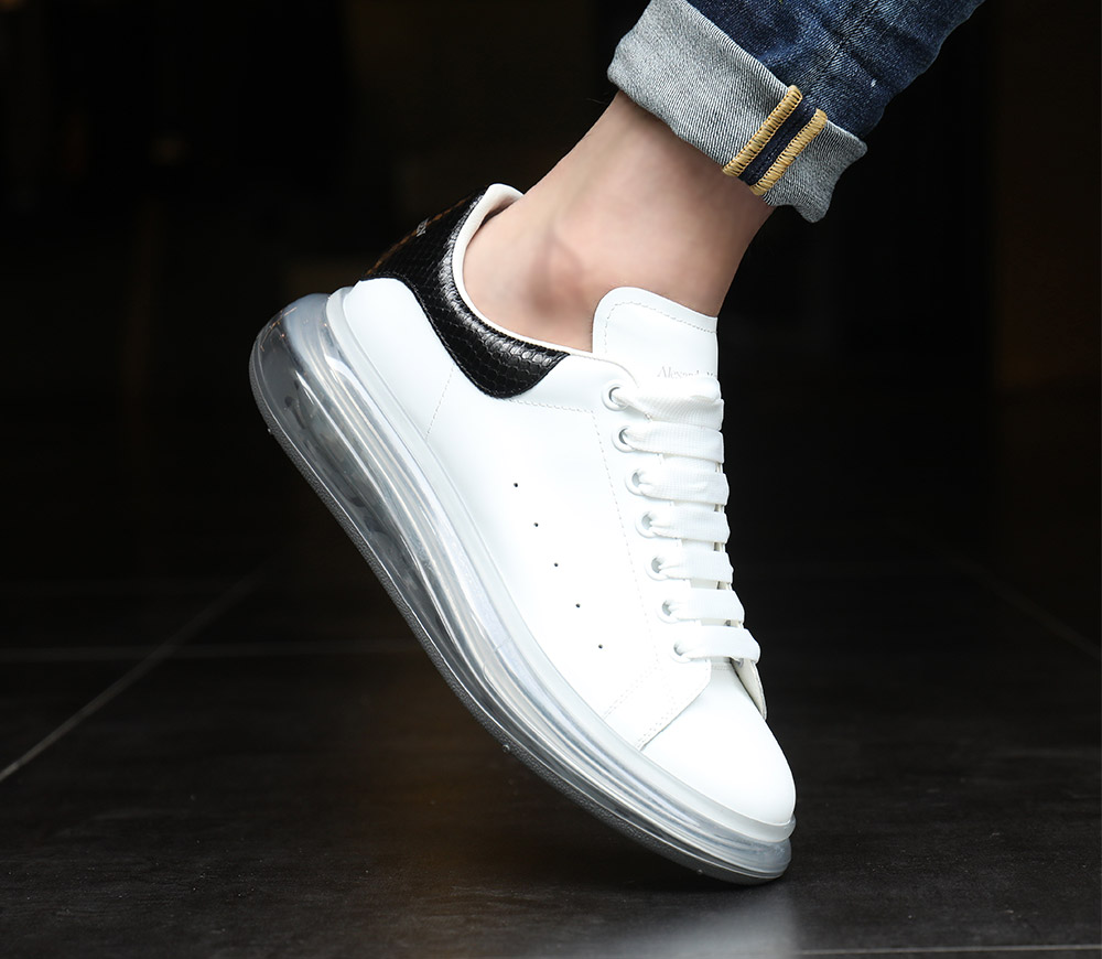 Giày Alexander McQueen Oversized Sneaker 'Snakeskin' 645872-WHZ4P-9061 - Ảnh 5