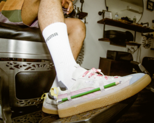 Alternative view of Giày Puma KidSuper Studios x Suede Vintage 'Lupine' 380513-01