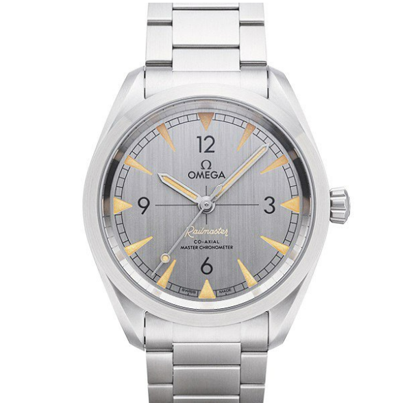 Đồng Hồ Omega Seamaster Railmaster 'Gold' 220-10-40-20-06-001 - Ảnh 2