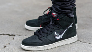 Alternative view of Giày Nike Oski x Dunk High SB 'Orange Label' CI2692-001