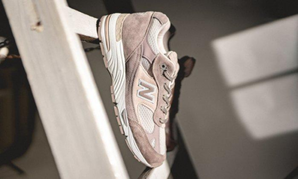 Giày New Balance Wmns 991 'Pink Grey' W991LGS - Ảnh 5
