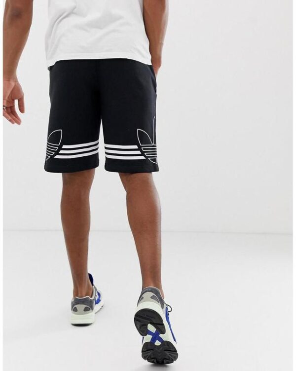 Quần Adidas Originals Jersey Shorts Trefoil Logo Black DU8135 - Ảnh 5