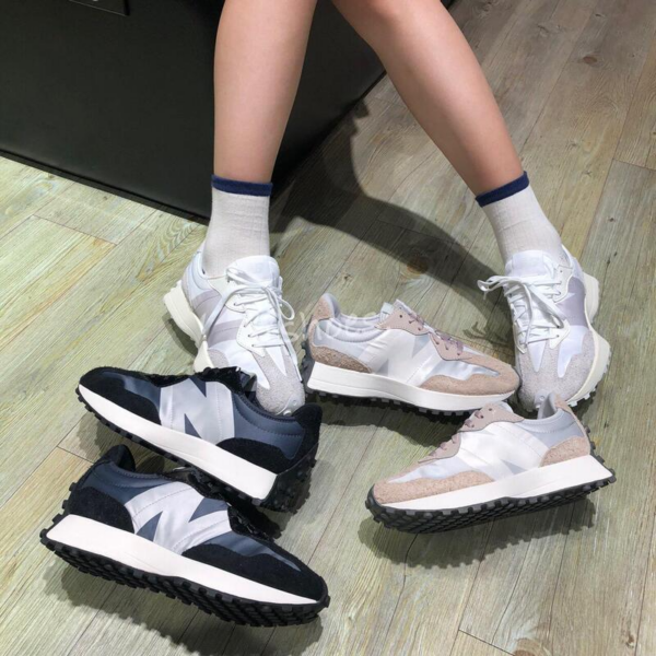 GIày New Balance Wmns 327 'White Moonbeam' WS327SFD - Ảnh 3