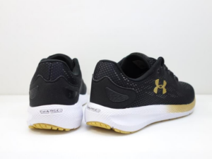 Alternative view of Giày Under Armour Charged Pursuit 2 Black Gold 3022594-005