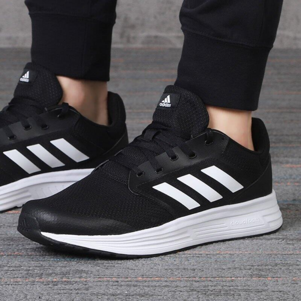 Giày Adidas Galaxy 5 'Black White' FW5717 - Ảnh 3