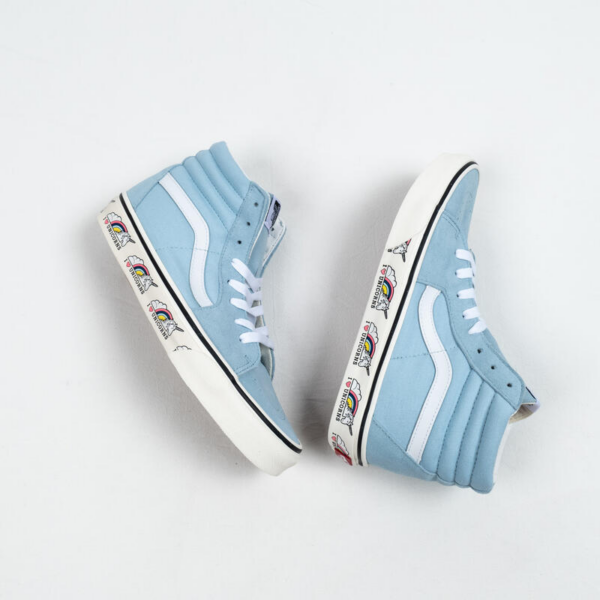 Giày Vans SK8-Hi Skate 'Cool Blue' VN0A5HXV5O5 - Ảnh 4