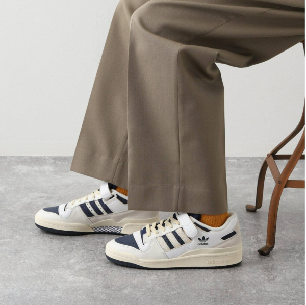 Giày Adidas Forum 84 Low 'Off White Collegiate Navy' GZ6427 - Ảnh 4