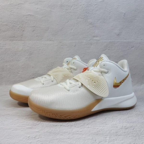 Giày Nike Kyrie Flytrap 3 EP White Metallic 'Gold Summit' CD0191-105 - Ảnh 8