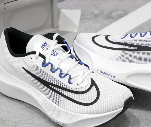Giày Nike Zoom Fly 5 'White Black Old Royal' DZ2769-101 - Ảnh 7