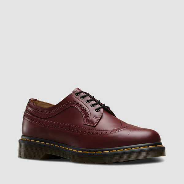 Giày Dr.Martens 3989 Smooth Brogue 'Cherry' 22210600 - Ảnh 2