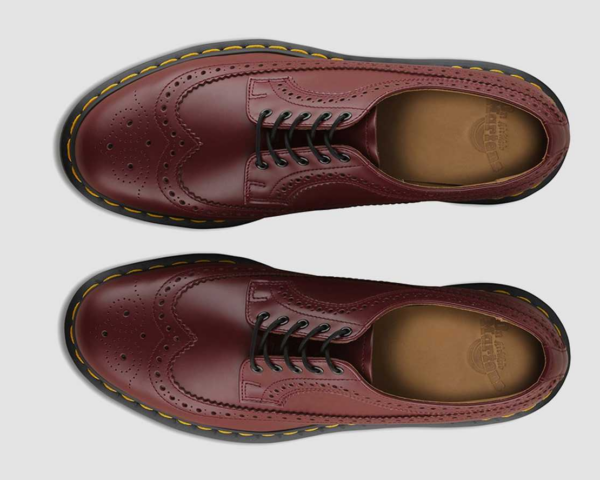 Giày Dr.Martens 3989 Smooth Brogue 'Cherry' 22210600 - Ảnh 5