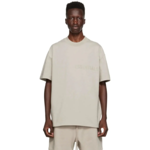 Ao Fear Of God Essentials T Shirt 'Smoke'