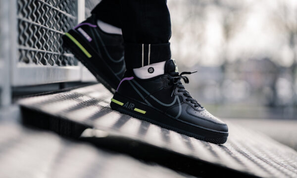 Giày Nike Air Force 1 React Violet Star CD4366-001 - Ảnh 2