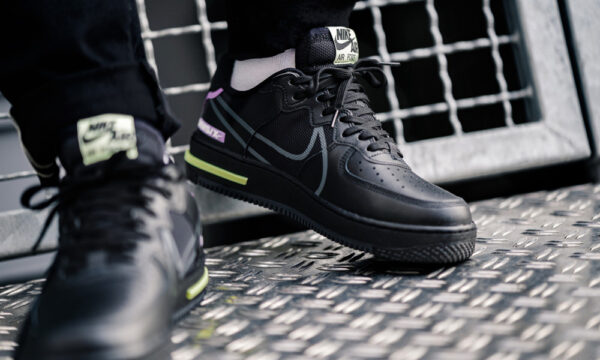 Giày Nike Air Force 1 React Violet Star CD4366-001 - Ảnh 4