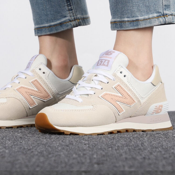 Giày New Balance Wmns 574 'Sea Salt Rose' WL574NR2 - Ảnh 3