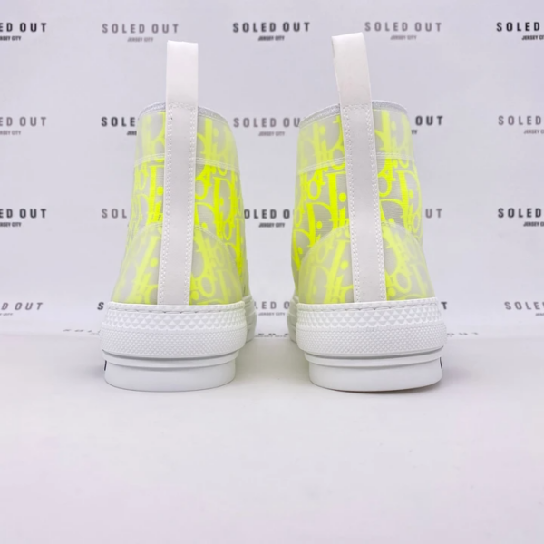 Giày Dior B23 High Dior Oblique White Yellow 3SH118YNT H160 - Ảnh 6