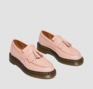 Giay Dr. Martens Adrian Virginia Leather Tassel Loafers 'Pink' 22760329