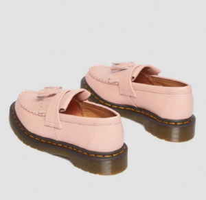 Giay Dr. Martens Adrian Virginia Leather Tassel Loafers 'Pink' 22760329
