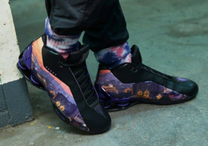 Alternative view of Giày Nike Shox BB4 'China Hoop Dreams' CK4580-990