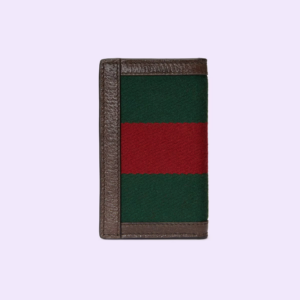 Vi Gucci Web Card Case Double G 'Green Red' 722932-HE2VT-8742