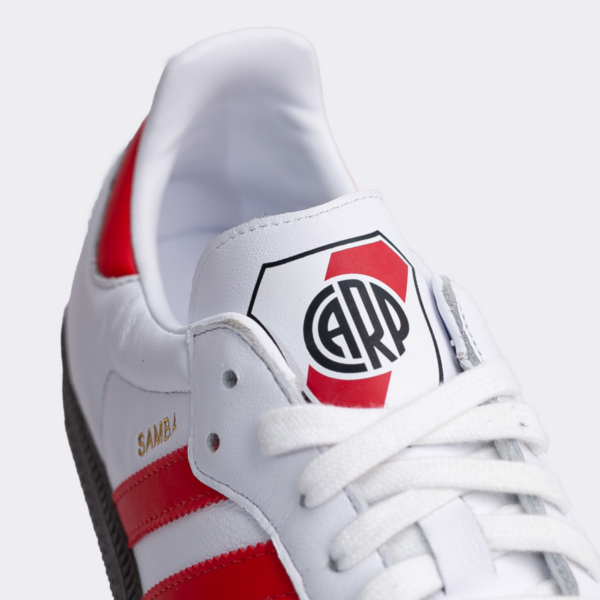 Giày Adidas Samba x Club Atlético River Plate 'White Red' HQ7039 - Ảnh 3