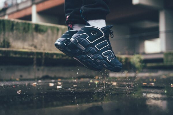Giày Nike Air More Uptempo '96 'Obsidian' 921948-400 - Ảnh 2