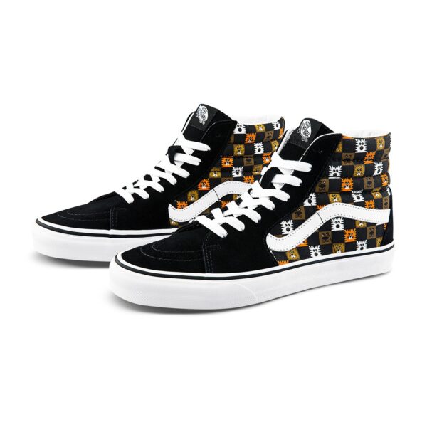 Giày Vans Sk8-High 'Black Orange White' VN0A4U3C0GN - Ảnh 2