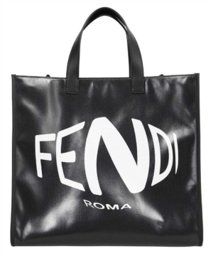 Túi Fendi Shopper With White Logo 'Black' 7VA390-AFSS-F1DG7