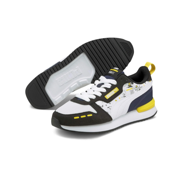 Giày Puma Peanuts x R78 Jr 'Snoopy Woodstock 375742-01 - Ảnh 2