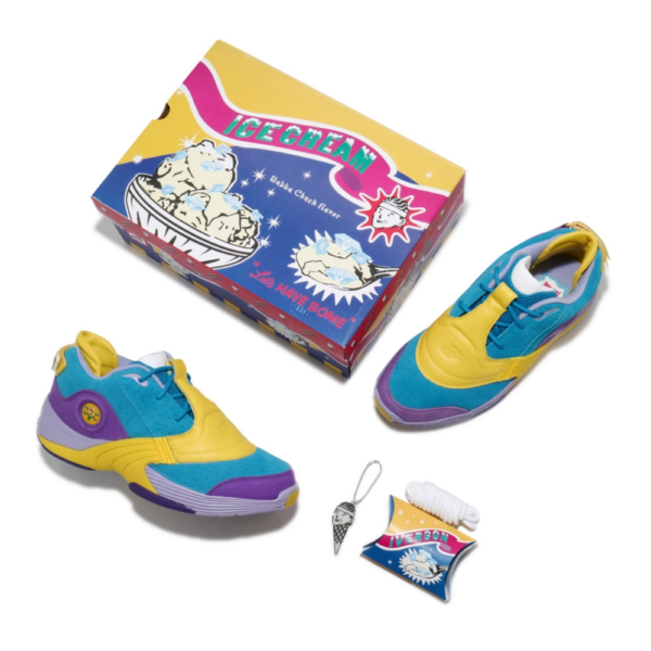 Giày Reebok Ice Cream x Answer 5 'Malibu Blue' FW7506 - Ảnh 4